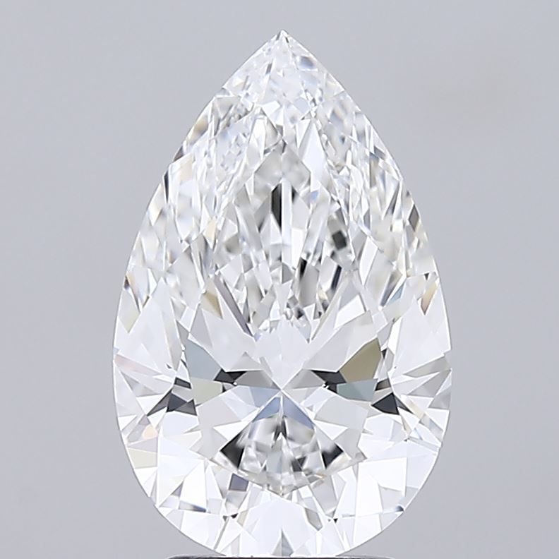 Lab Grown Diamond 3,07Ct E-IF Pear - IGILG809651487 1