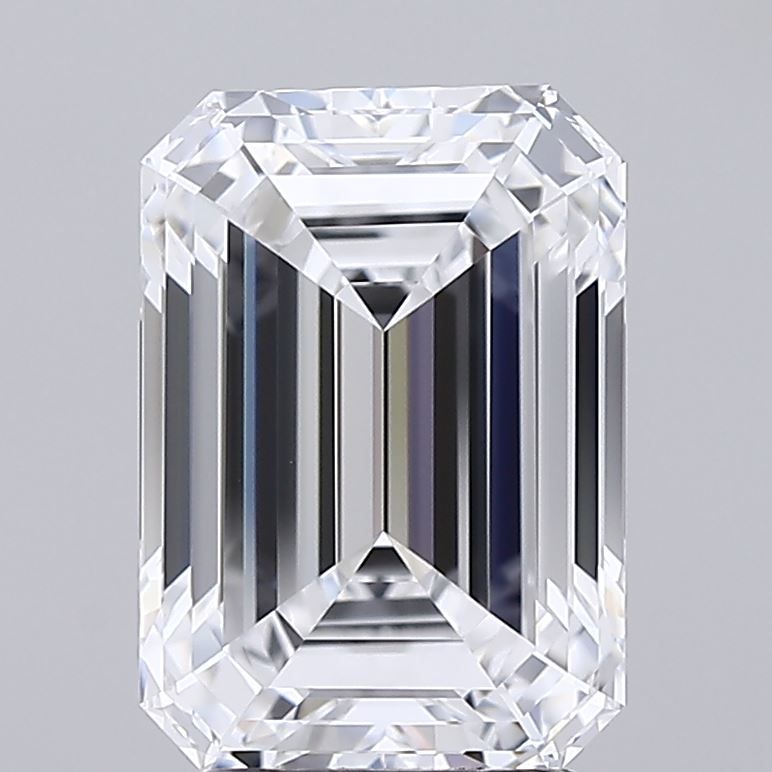Lab Grown Diamond 3,08Ct D-IF Emerald - IGILG812620999 1