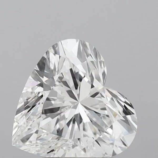 Lab Grown Diamond 2,5Ct F-VVS1 Heart - IGILG717577516 1