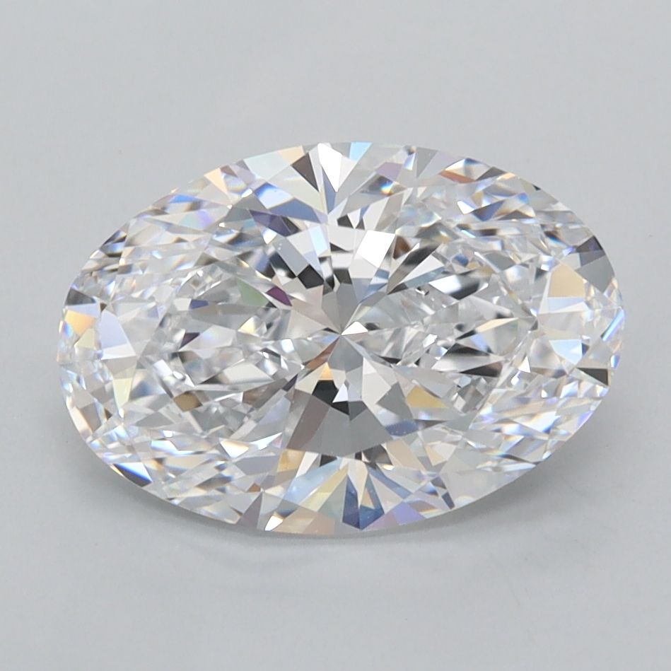 Lab Grown Diamond 2,74Ct D-FL Oval - IGILG816614646 1