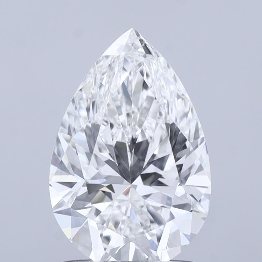 Lab Grown Diamond 1,24Ct F-VVS1 Pear - IGILG825692260 1