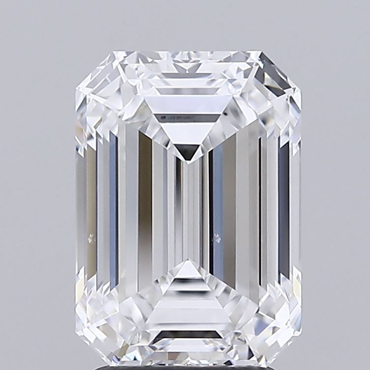 Lab Grown Diamond 3,08Ct D-FL Emerald - IGILG816602807 1
