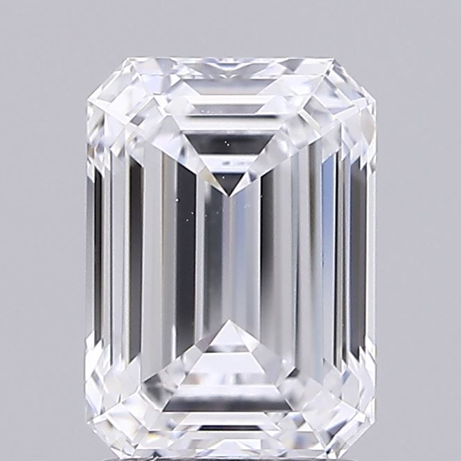 Lab Grown Diamond 1,92Ct D-IF Emerald - IGILG812621191 1