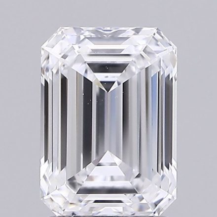 Lab Grown Diamond 1,92Ct D-IF Emerald - IGILG812621191 1