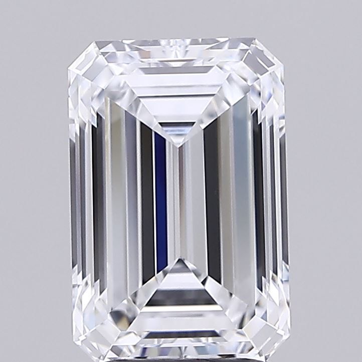 Lab Grown Diamond 2,54Ct D-IF Emerald - IGILG812621554 1