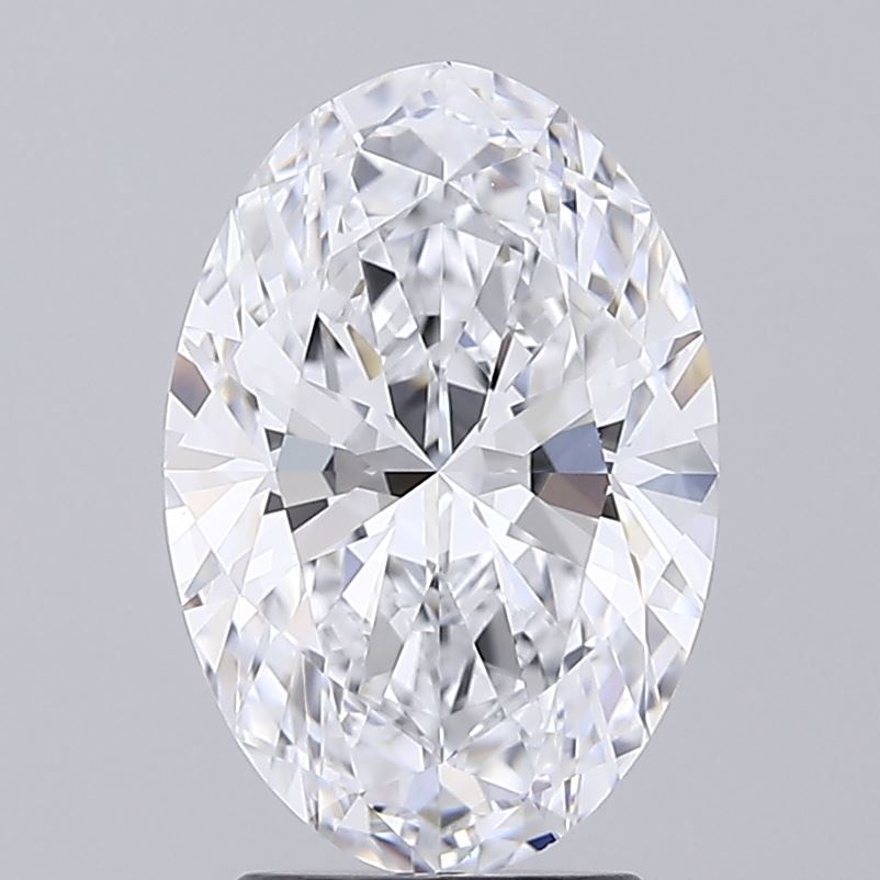 Lab Grown Diamond 3,07Ct D-IF Oval - IGILG812621617 1