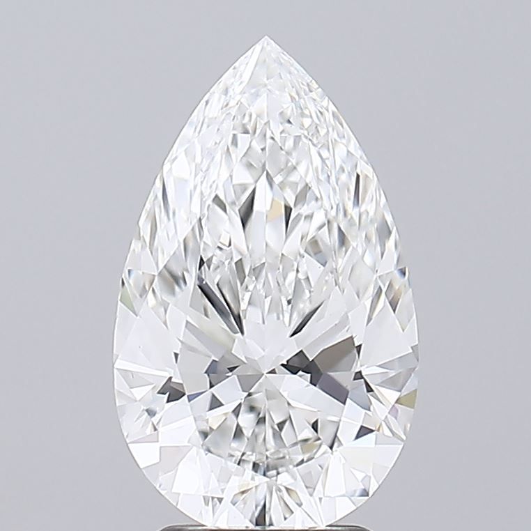 Lab Grown Diamond 3,29Ct E-VVS2 Pear - IGILG825690110 1