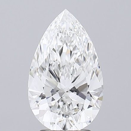Lab Grown Diamond 3,29Ct E-VVS2 Pear - IGILG825690110 1