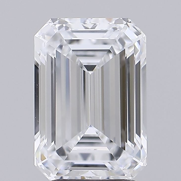 Lab Grown Diamond 3,03Ct E-IF Emerald - IGILG812621509 1