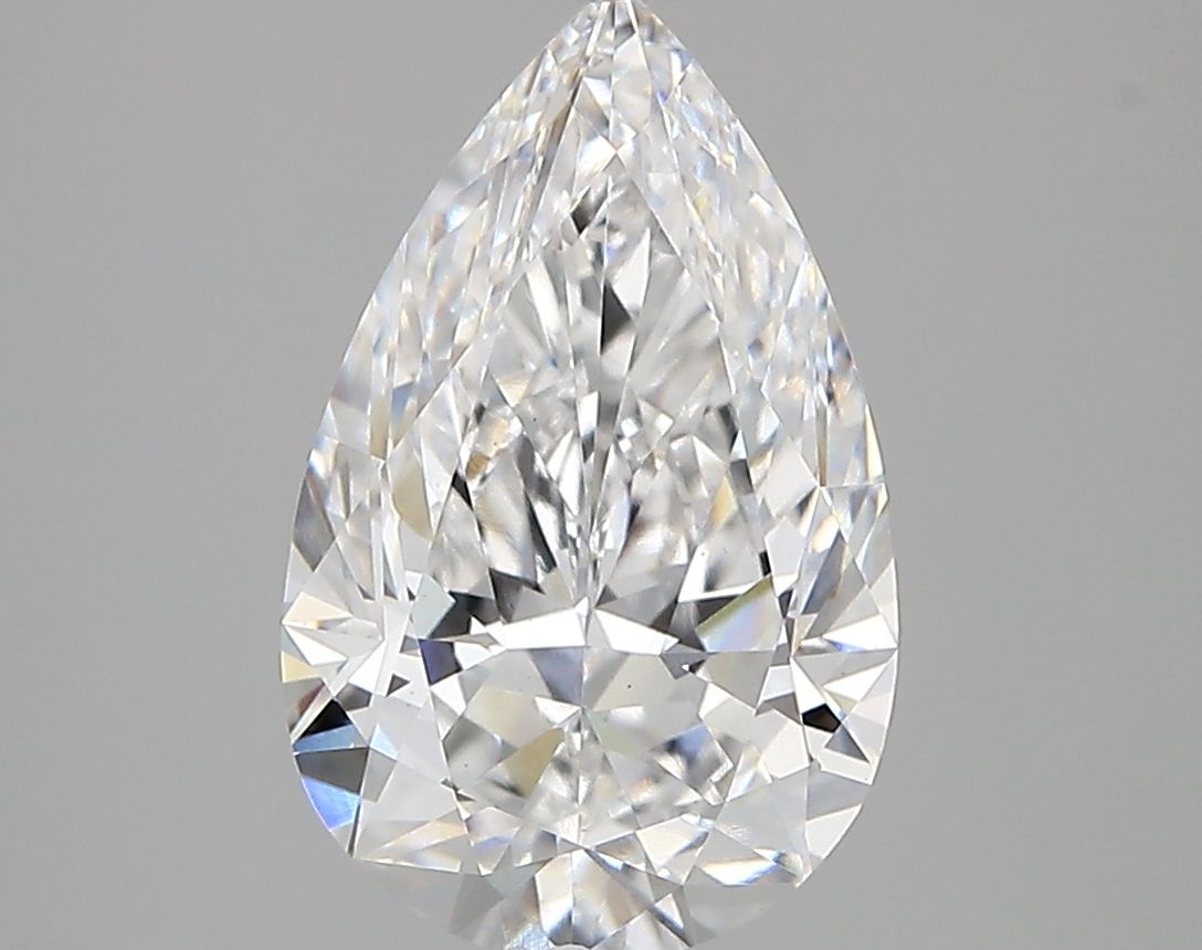 Lab Grown Diamond 2,88Ct D-VS1 Pear - IGILG700584608 1