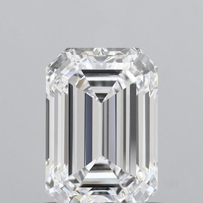 Lab Grown Diamond 1Ct D-FL Emerald - IGILG818674210 1