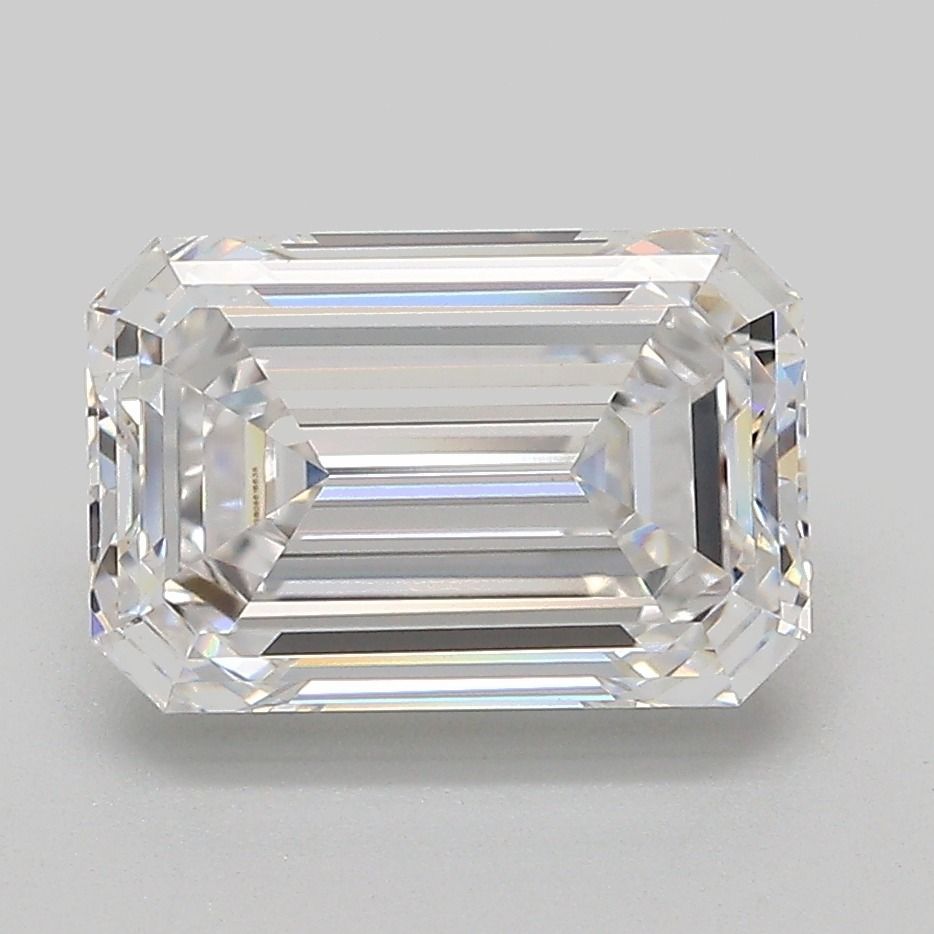 Lab Grown Diamond 3,09Ct D-VVS2 Emerald - IGILG805616635 1