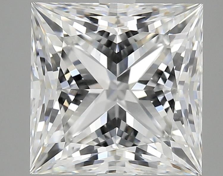 Lab Grown Diamond 3,93Ct F-VS1 Princess - IGILG629462670 1