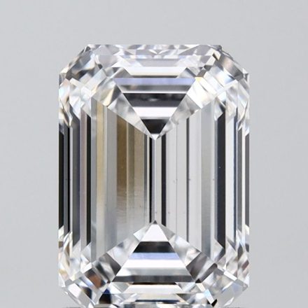 Lab Grown Diamond 1,52Ct D-VS1 Emerald - IGI628402678 1