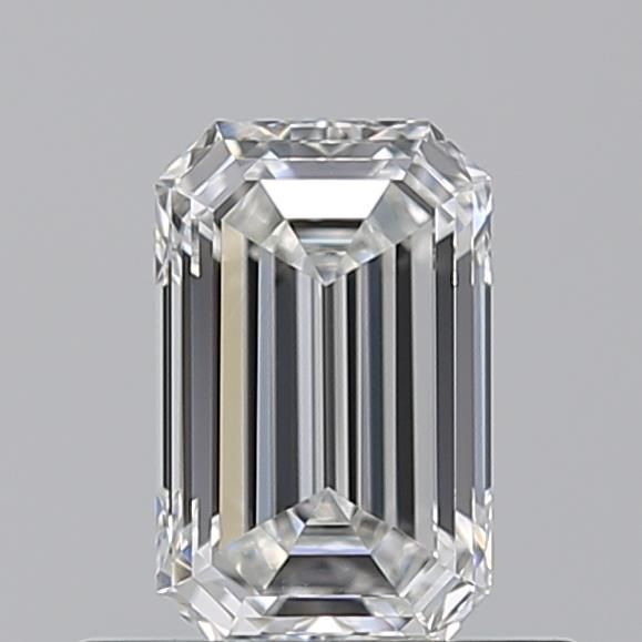 Diamond Natural 0,57Ct G-VVS2 Emerald - GIA5241013521 1
