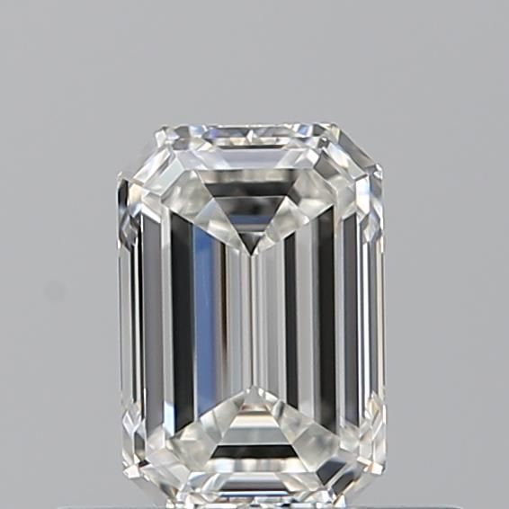 Diamond Natural 0,53Ct H-VVS1 Emerald - GIA5242013554 1