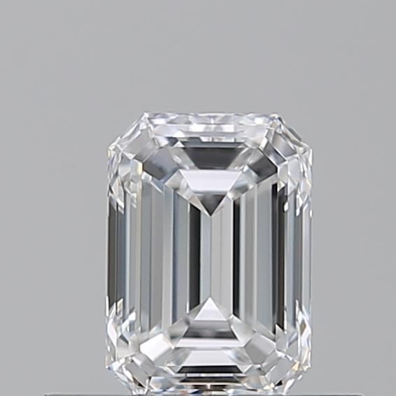 Diamond Natural 0,5Ct D-VVS1 Emerald - GIA2245014462 1