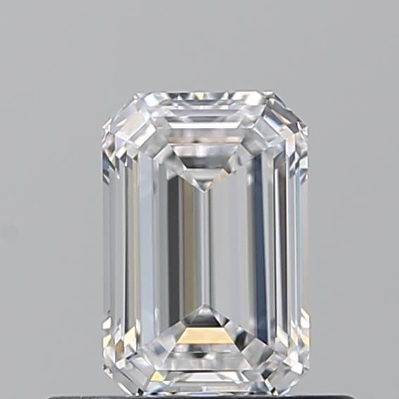 Diamond Natural 0,52Ct D-VVS2 Emerald - GIA1242013600 1