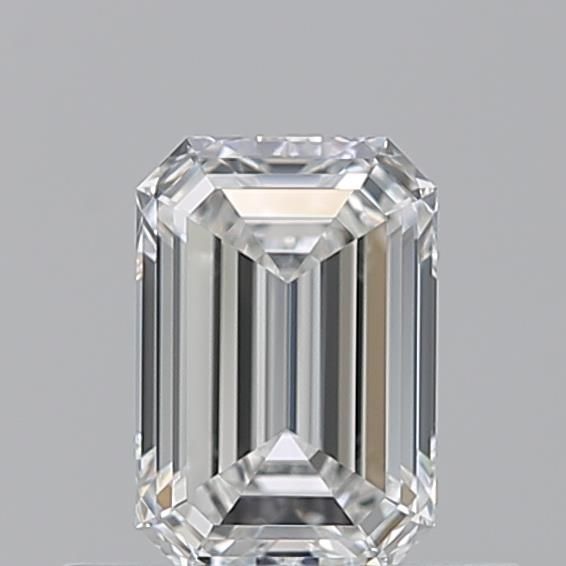 Diamond Natural 0,5Ct F-VVS1 Emerald - GIA2245013472 1