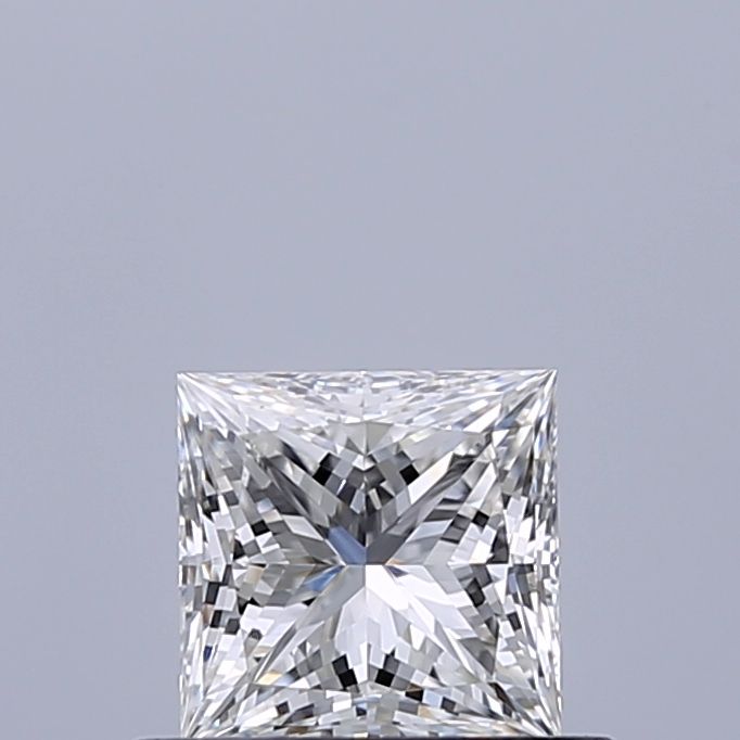 Diamond Natural 0,51Ct F-VVS1 Princess - GIA1565027962 1
