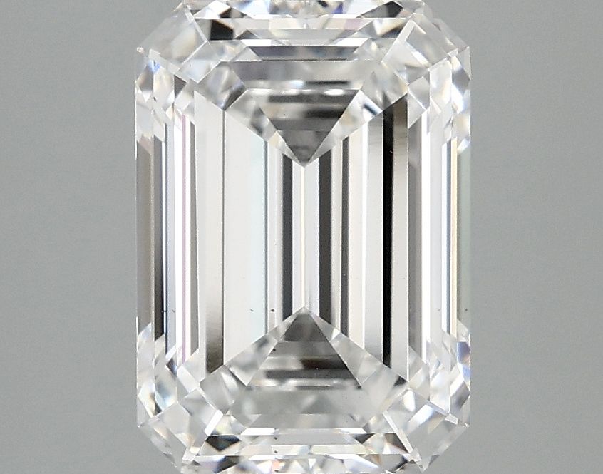 Lab Grown Diamond 3,1Ct D-VS2 Emerald - IGILG752538302 1