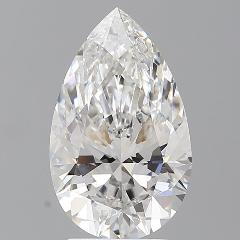 Lab Grown Diamond 3,08Ct E-VVS2 Pear - IGILG789619817 1