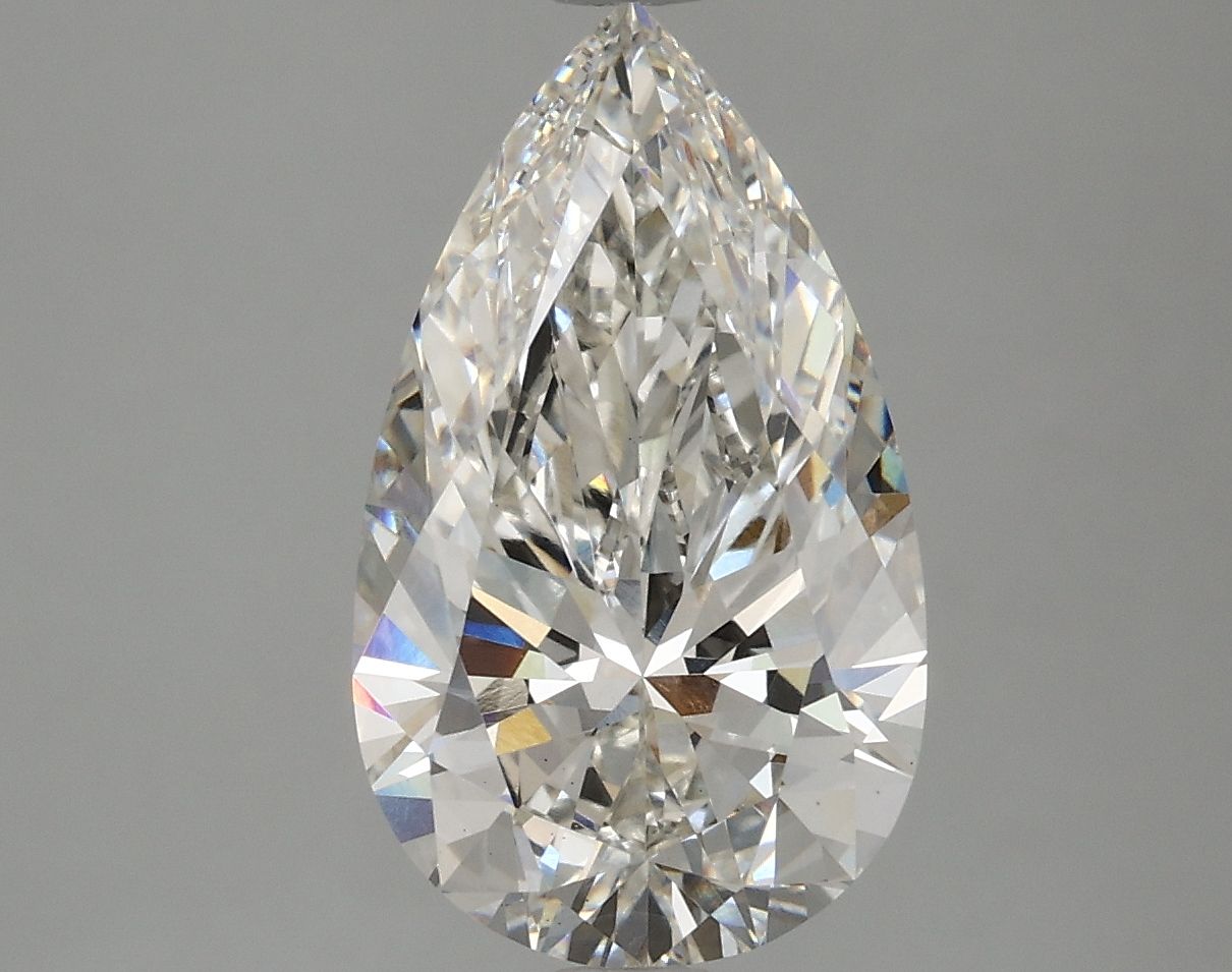 Lab Grown Diamond 3,7Ct G-VS1 Pear - IGILG616420009 1
