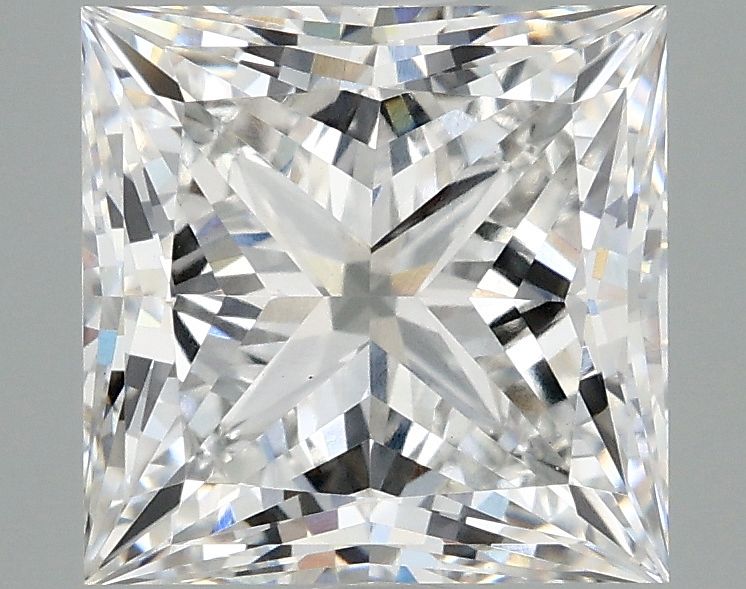 Lab Grown Diamond 3,87Ct F-VS1 Princess - IGILG660491605 1