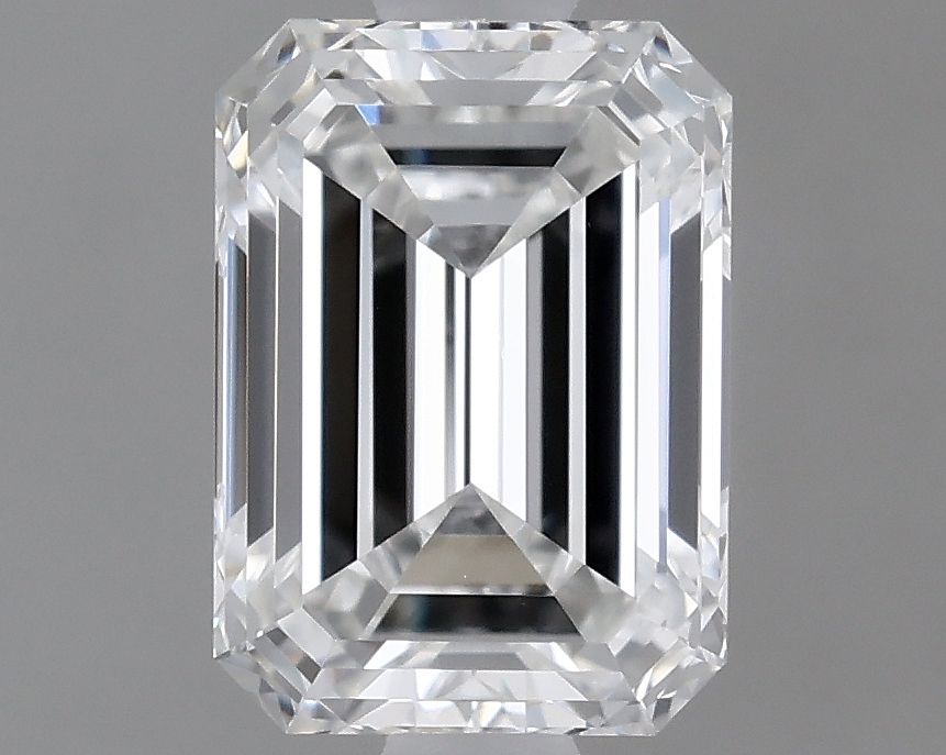 Diamond Natural 0,6Ct F-VS1 Emerald - GIA6551906858 1