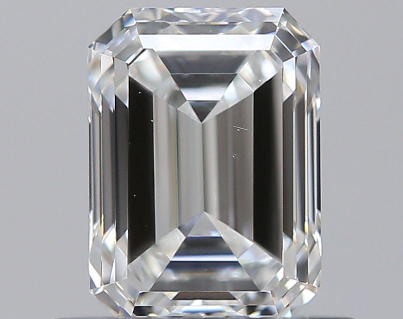 Diamond Natural 0,6Ct F-VS1 Emerald - GIA7528139051 1