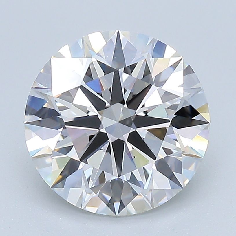 Lab Grown Diamond 2,73Ct F-VS2 Round - IGILG674560073 1