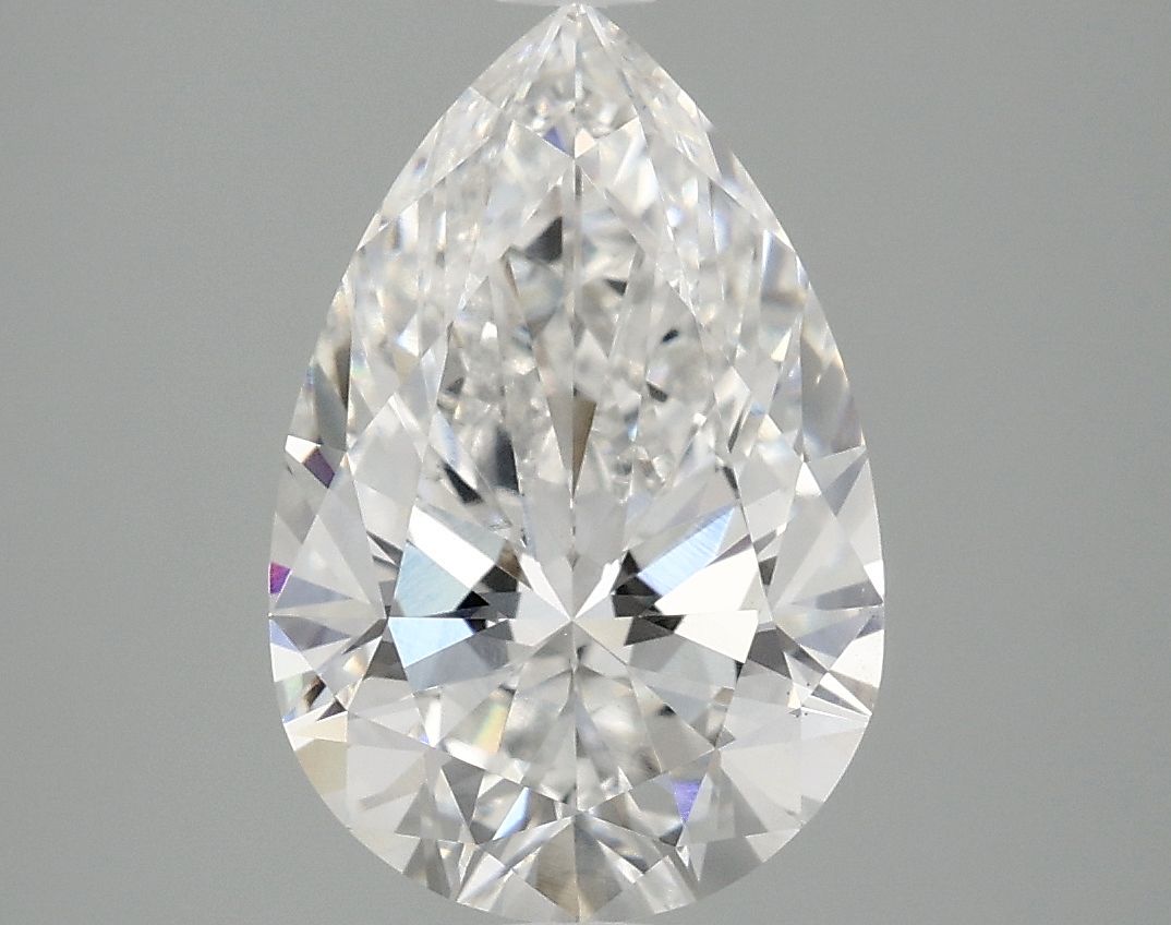 Lab Grown Diamond 3,09Ct E-VS1 Pear - IGILG687524061 1