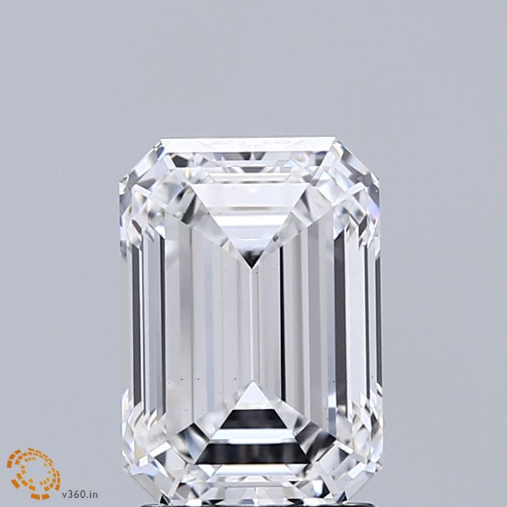 Lab Grown Diamond 2,15Ct D-VS1 Emerald - IGILG713595001 1