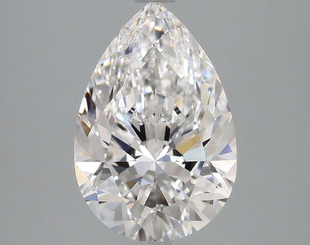 Lab Grown Diamond 2,98Ct E-VVS2 Pear - IGILG646490434 1