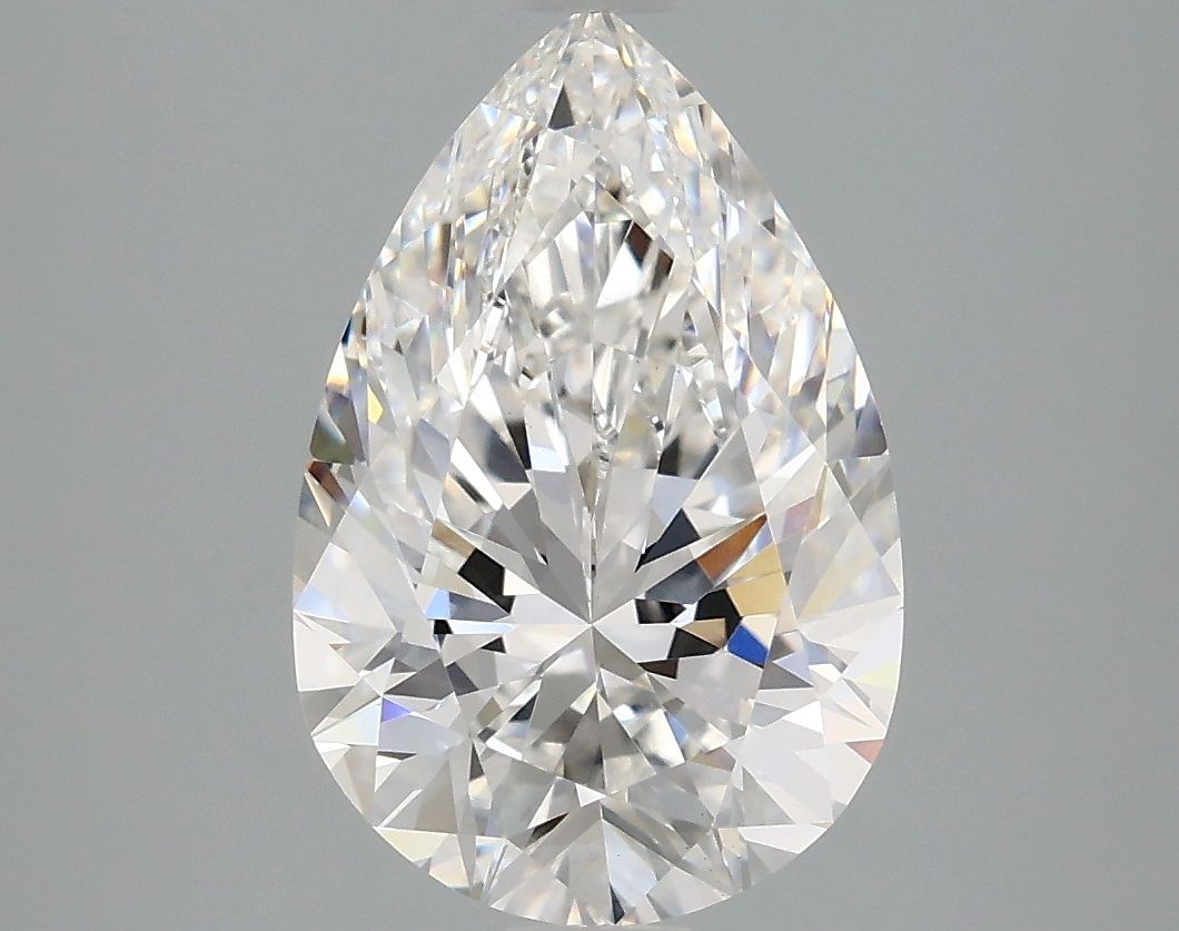 Lab Grown Diamond 2,96Ct E-VS1 Pear - IGILG662448737 1