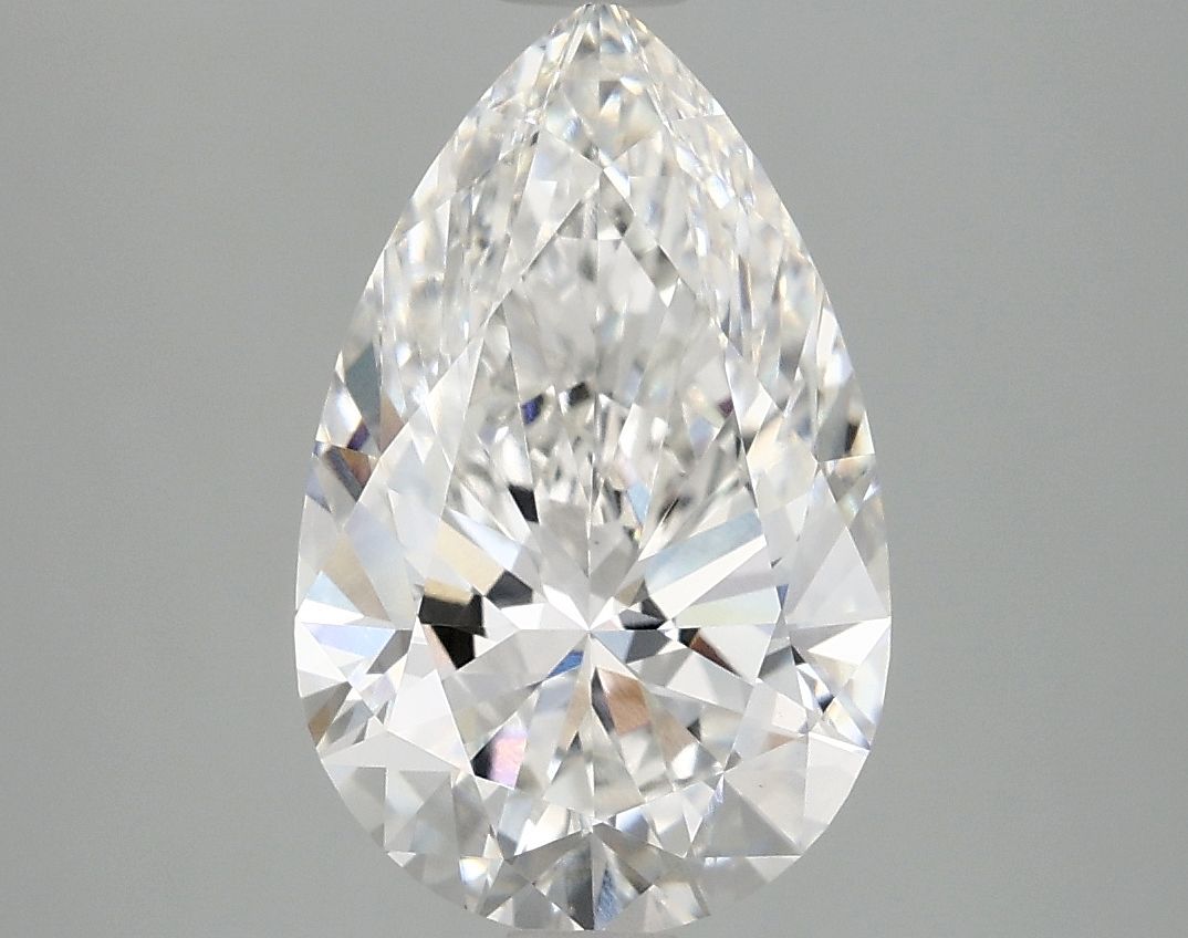 Lab Grown Diamond 3,1Ct E-VS1 Pear - IGILG697518240 1