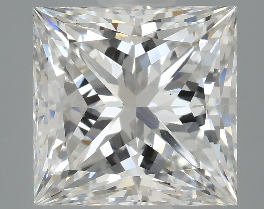 Lab Grown Diamond 2,73Ct F-VS1 Princess - IGILG633407543 1