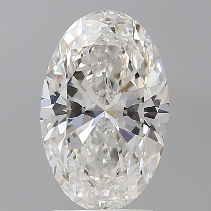 Lab Grown Diamond 2,59Ct F-VVS2 Oval - IGILG743578758 1