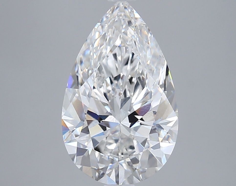 Lab Grown Diamond 3,08Ct E-VVS2 Pear - IGILG745508440 1