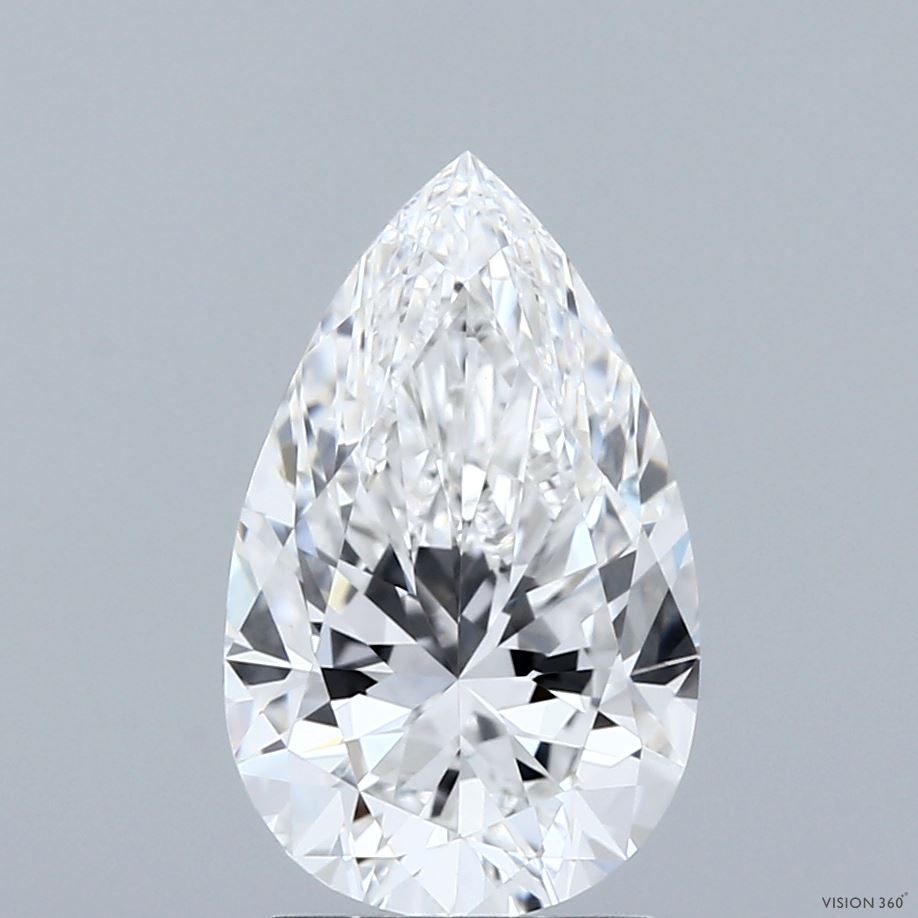Lab Grown Diamond 2,58Ct E-VVS2 Pear - IGILG818680172 1