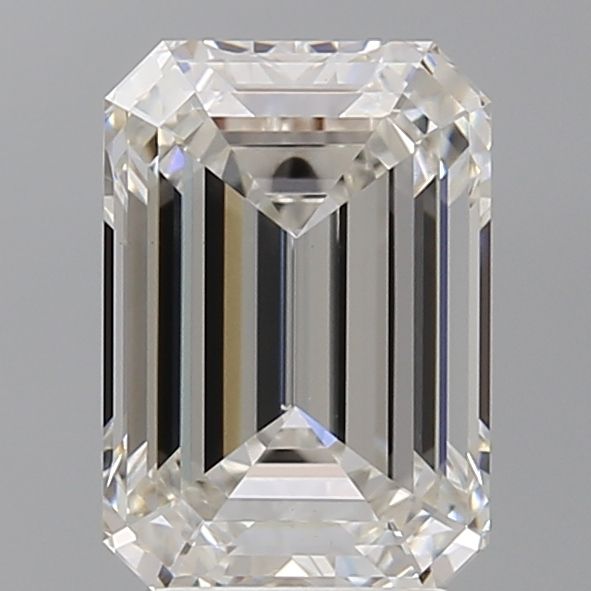 Lab Grown Diamond 3,1Ct G-VVS2 Emerald - IGILG741514811 1