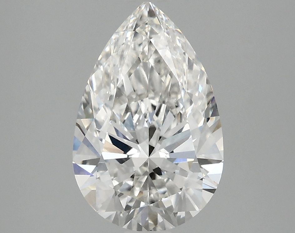 Lab Grown Diamond 2Ct F-VVS2 Pear - IGILG758527040 1