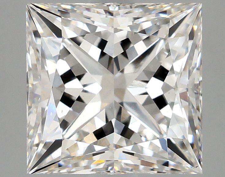 Lab Grown Diamond 2,73Ct F-VS1 Princess - IGILG636447585 1