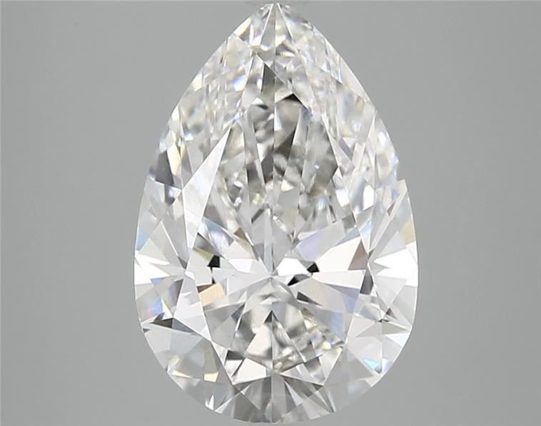 Lab Grown Diamond 3,01Ct E-VVS1 Pear - IGILG819601882 1