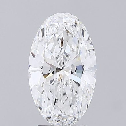 Lab Grown Diamond 3,08Ct E-VVS2 Oval - IGILG826629856 1