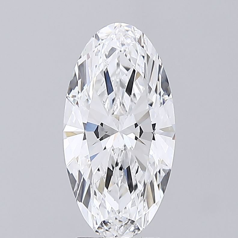 Lab Grown Diamond 3,28Ct E-VS1 Oval - IGILG826629853 1