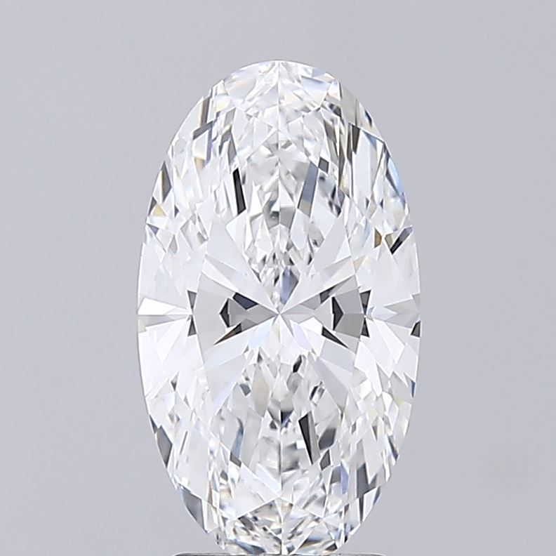 Lab Grown Diamond 3,3Ct D-VVS2 Oval - IGILG826629850 1