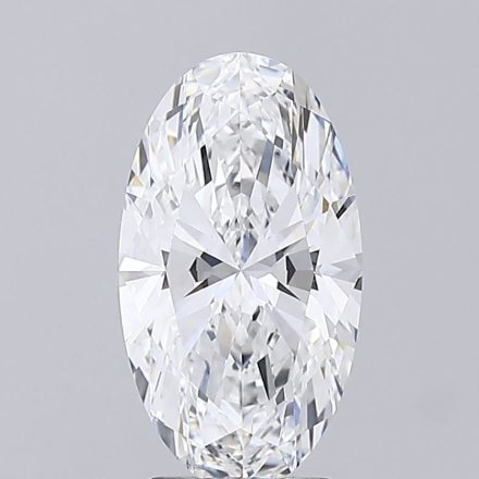 Lab Grown Diamond 3,3Ct D-VVS2 Oval - IGILG826629850 1