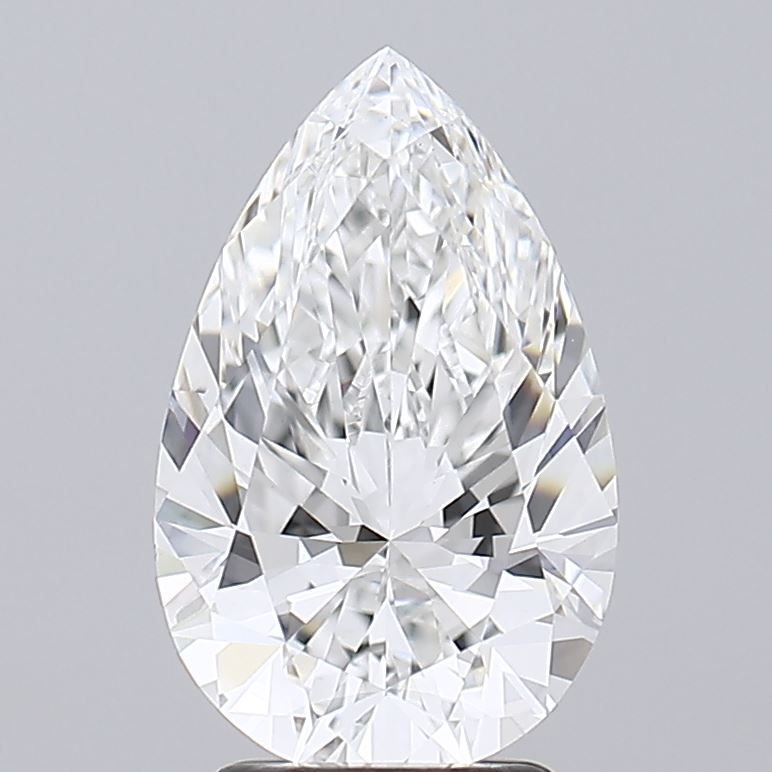 Lab Grown Diamond 3,01Ct E-VVS2 Pear - IGILG826629946 1