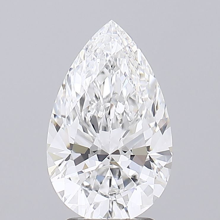 Lab Grown Diamond 3,09Ct E-VVS2 Pear - IGILG826629936 1